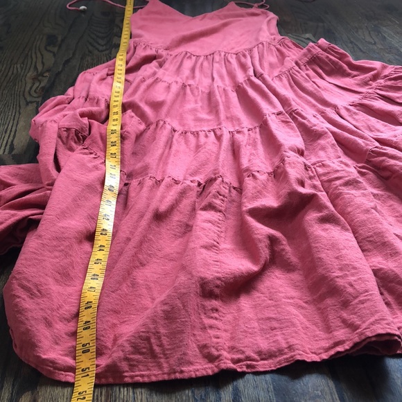 Rare! Free People Bianca linen maxi dress - Picture 7 of 11